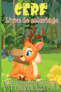 Cerf Livre de Coloriage