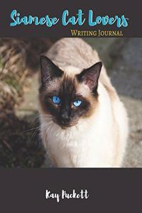 Siamese Cat Lovers Writing Journal