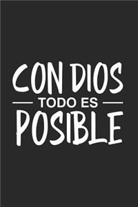 Con Dios Todo Es Posible
