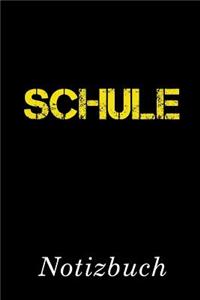 Schule Notizbuch