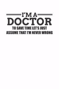 I'm a Doctor