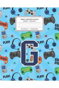 Primary Composition Notebook Grades K-2 Story Journal G