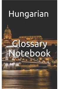 Hungarian Glossary Notebook