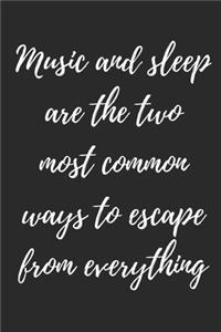 Music And Sleep