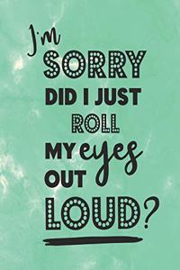 Back To School Notebook with Funny Quote - SOFT Cover