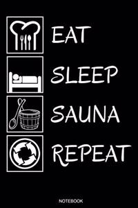 Eat Sleep Sauna Repeat