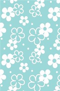 Cute Floral Pattern Notebook