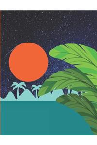 Beach Please Notebook Journal
