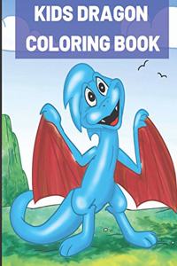 Kids Dragon Coloring Book