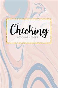 Checking Account Ledger