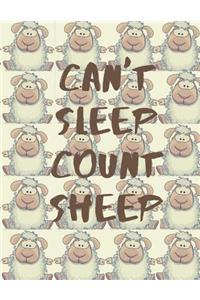 Can't sleep count sheep