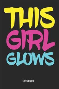 This Girl Glows Notebook