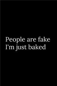 People are Fake I'm Just Baked