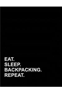 Eat Sleep Backpacking Repeat
