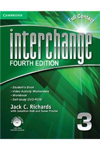 Interchange Level 3 Full Contact with Self-study DVD-ROM