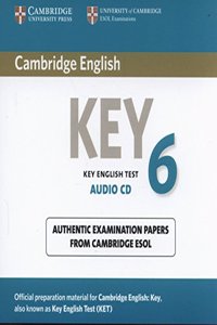 Cambridge English Key 6 Audio CD