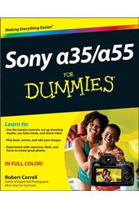 Sony Alpha Slt-A35 / A55 for Dummies