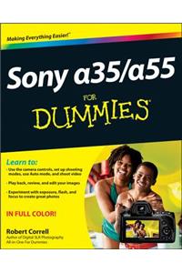 Sony Alpha SLT–A35 / A55 For Dummies