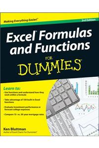 Excel Formulas and Functions For Dummies