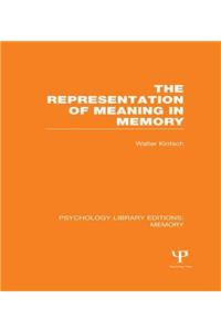 The Representation of Meaning in Memory (PLE