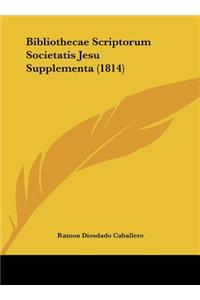 Bibliothecae Scriptorum Societatis Jesu Supplementa (1814)