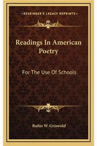 Readings in American Poetry