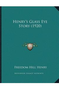 Henry's Glass Eye Story (1920)