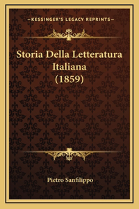 Storia Della Letteratura Italiana (1859)