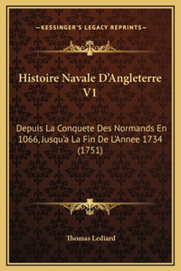 Histoire Navale D'Angleterre V1