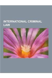 International Criminal Law