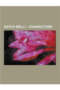 Zatch Bell! - Characters