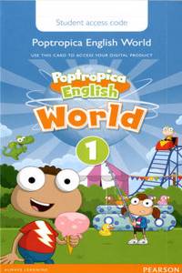 Poptropica English American Edition 1 Student Online World Access Card