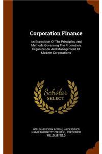 Corporation Finance