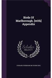 Birds Of Marlborough. [with] Appendix