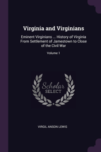 Virginia and Virginians