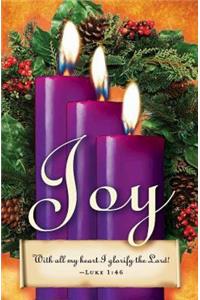 Advent Sunday 3 Purple Bulletin (Pkg of 50)