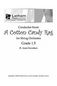 A Cotton Candy Rag for String Orchestra - Score