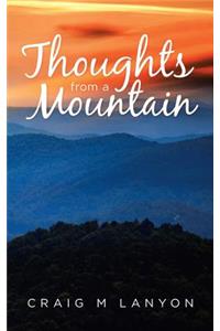 Thoughts from a Mountain