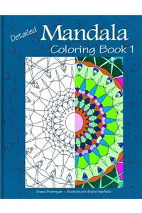 Detailed Mandala Coloring Book 1