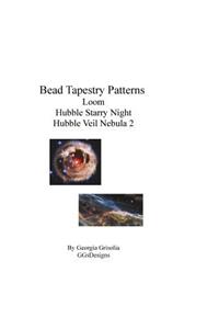 Bead Tapestry Patterns loom Hubble Starry Night Hubble Veil Nebula 2