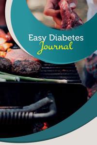 Easy Diabetes Journal: 50 Pages, 5.5 X 8.5 Backyard BBQ