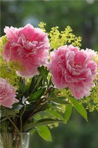 Pink Peony Flowers in a Vase Florist Journal