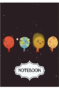 Notebook Journal Solar System
