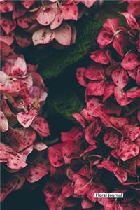 Floral Journal - Red Shrubs