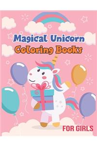 Magical Unicorn Coloring Books For Girls