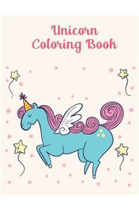 Unicorn Coloring Book