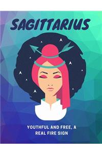 Sagittarius, Youthful And Free, A Real Fire Sign: Astrology Notebook