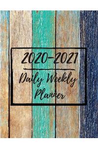 2 Year Planner 2020-2021 Daily Weekly Monthly