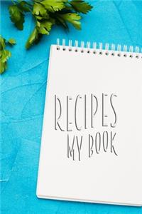 Recipes My Book