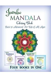 Jumbo Mandala Coloring Book